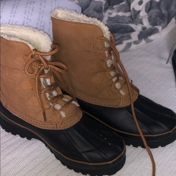 poshmark duck boots